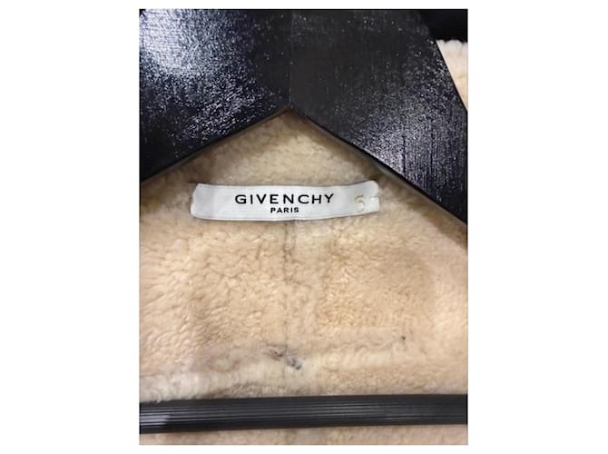Givenchy Leder-Aviatorjacke Braun - Ansicht 3