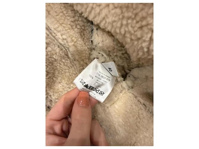 Givenchy Leder-Aviatorjacke Braun - Ansicht 4