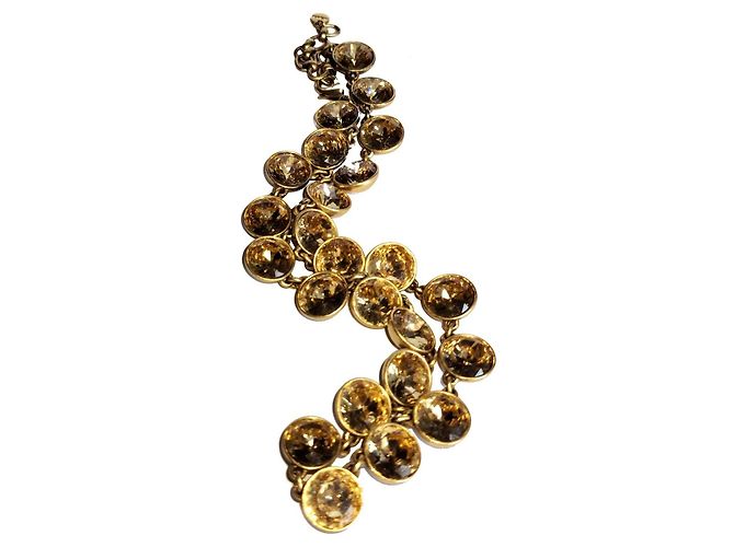 Autre Marque Collar Stella & Dot Cristales Dorados - vista 3