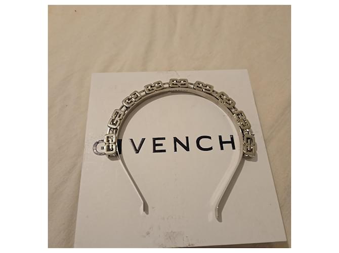 Givenchy Silberfarbenes Metall-Haarband - Ansicht 4