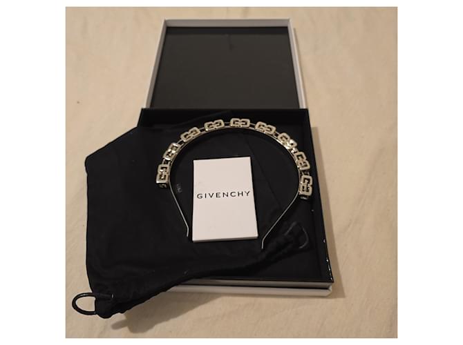 Givenchy Silberfarbenes Metall-Haarband - Ansicht 6