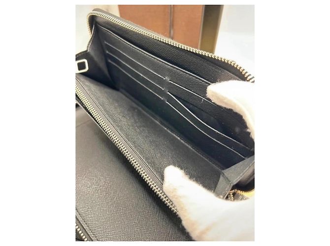 Louis Vuitton Cartera Companion Damier Graphite Negro - vista 10