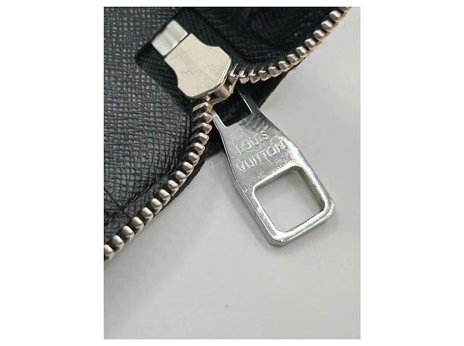 Louis Vuitton Cartera Companion Damier Graphite Negro - vista 16