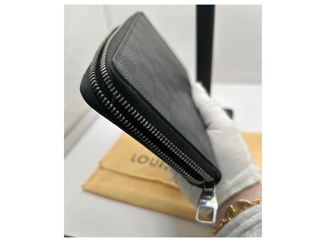 Louis Vuitton Cartera Companion Damier Graphite Negro - vista 18
