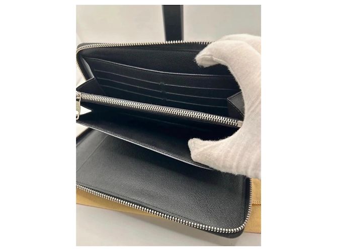 Louis Vuitton Cartera Companion Damier Graphite Negro - vista 6