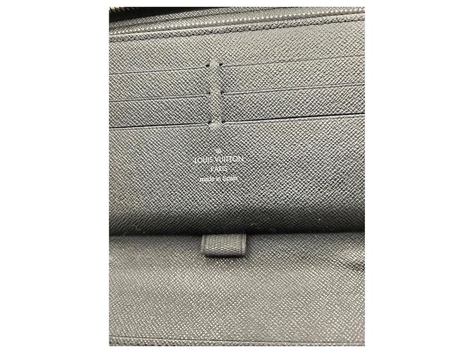 Louis Vuitton Cartera Companion Damier Graphite Negro - vista 8
