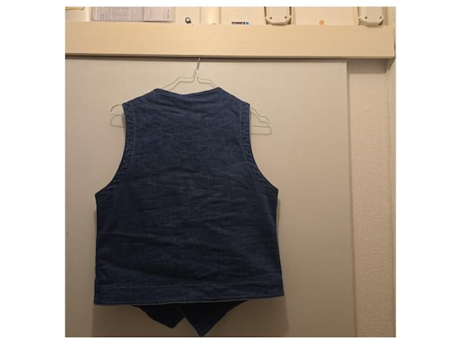 Cacharel Jeansweste Blau - Ansicht 4