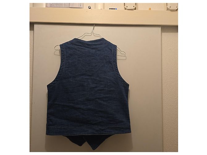 Cacharel Jeansweste Blau - Ansicht 5
