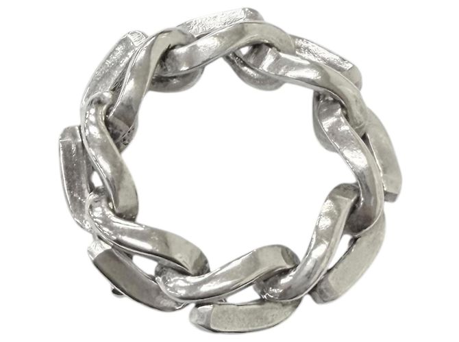 Tiffany & Co. Silver Band Ring Silvery - view 2