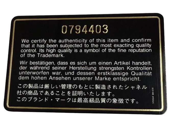 Chanel Vintage Coco Mark Cambon Medal Lederkettengürtel Schwarz - Ansicht 8