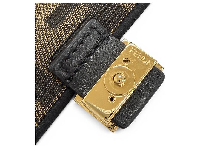 Zucca Borsa Nano Bucket Fendi Marrone - vista 12