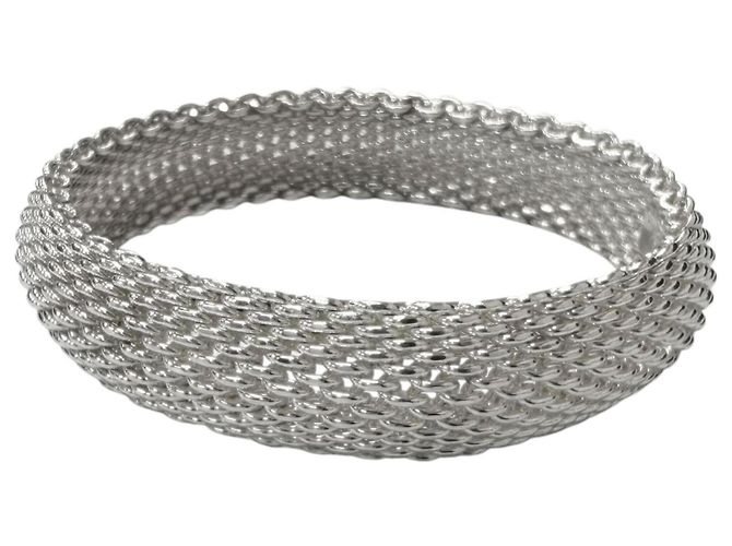 Tiffany & Co Bracciale rigido Tiffany Somerset Argento - vista 2