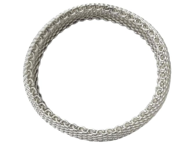 Tiffany & Co Bracciale rigido Tiffany Somerset Argento - vista 3