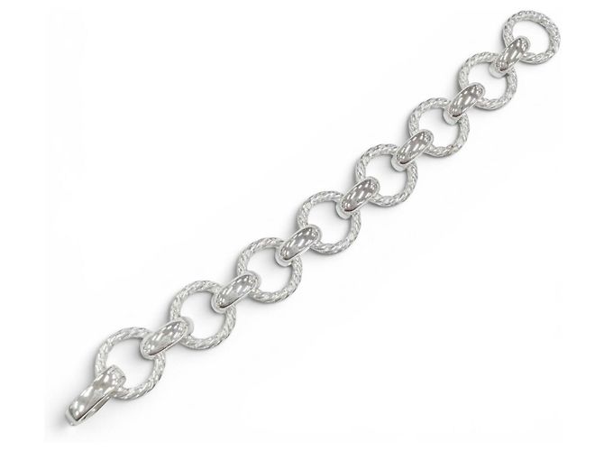 Tiffany & Co Tiffany Vintage Twist Circle 925 Armband Silber - Ansicht 3