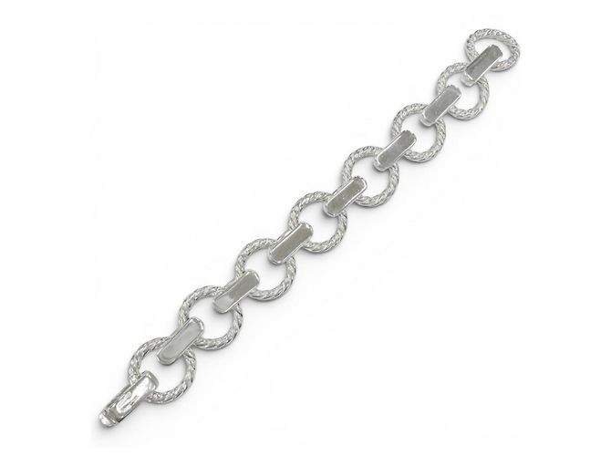 Tiffany & Co Tiffany Vintage Twist Circle 925 Armband Silber - Ansicht 4