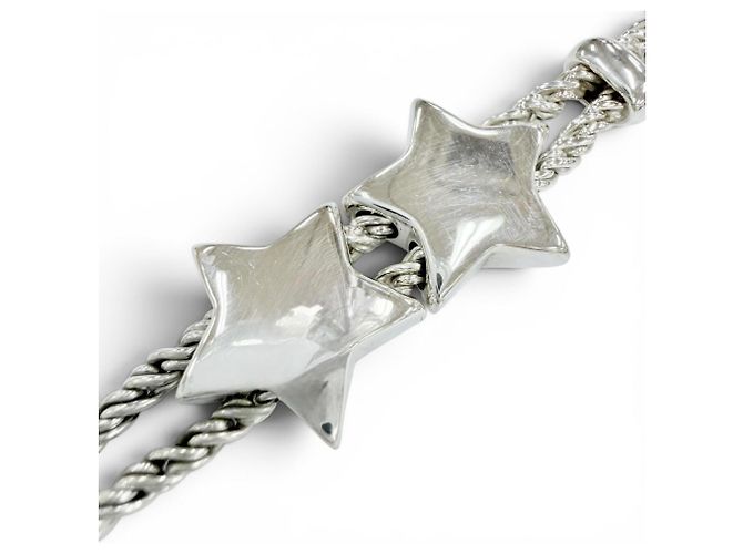 Tiffany & Co Bracciale Tiffany Vintage 925 Star Double Rope Argento - vista 4