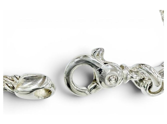 Tiffany & Co Bracciale Tiffany Vintage 925 Star Double Rope Argento - vista 5