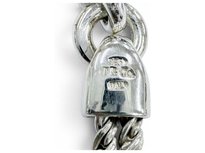 Tiffany & Co Bracciale Tiffany Vintage 925 Heart Double Rope Argento - vista 6