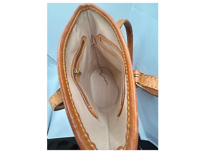 Louis Vuitton Borsa Bucket PM Monogram Marrone Monogramma - vista 11
