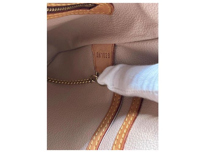 Louis Vuitton Borsa Bucket PM Monogram Marrone Monogramma - vista 7