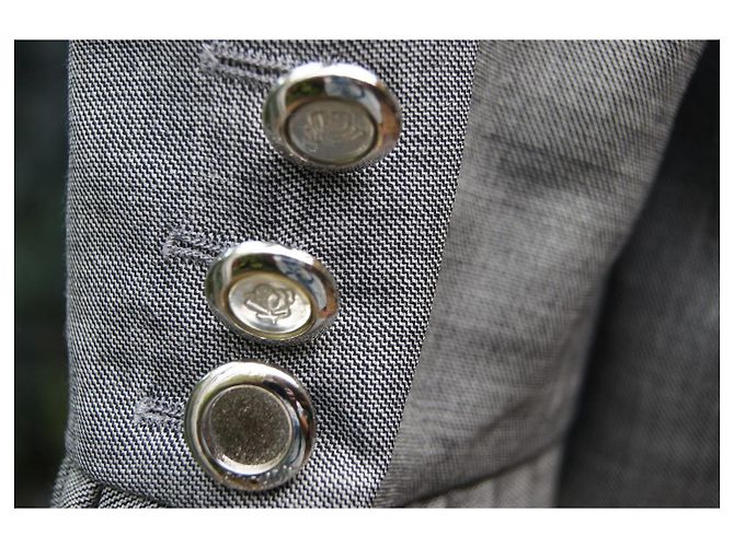 Escada Margaretha Ley Blazer Gris de Lana - vista 9