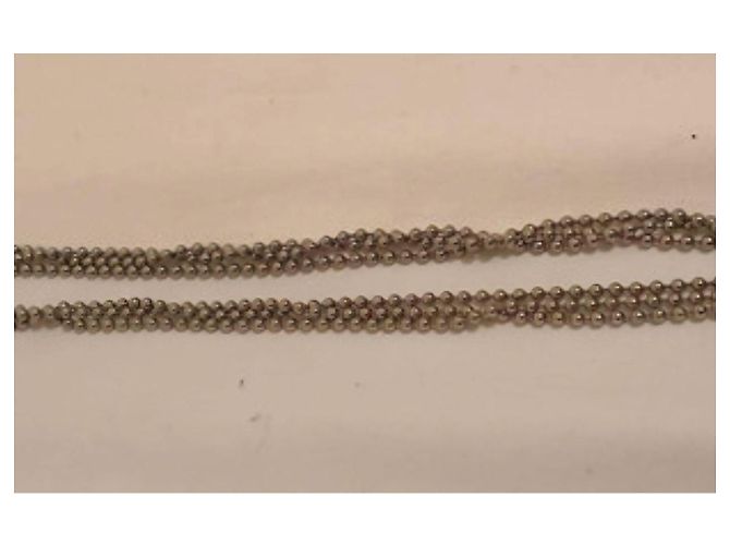 Collana D&G in metallo argentato Argento - vista 3