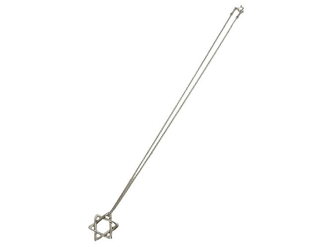 Tiffany & Co Colar Tiffany Vintage Star of David Prata - vista 5