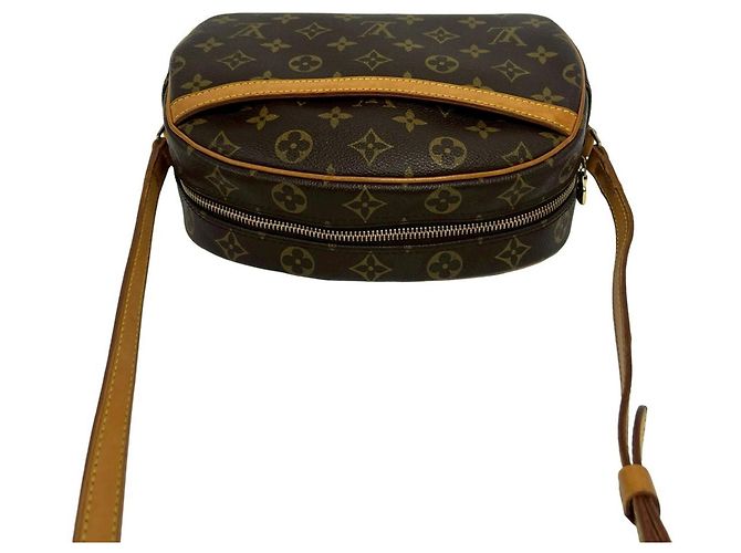 Louis Vuitton Vintage Blois Monogram Leder Mini Schultertasche Braun - Ansicht 4