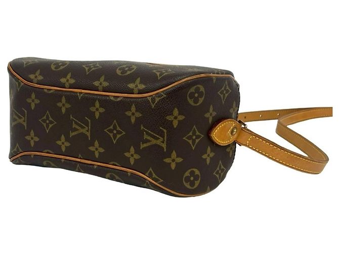 Louis Vuitton Vintage Blois Monogram Leder Mini Schultertasche Braun - Ansicht 8
