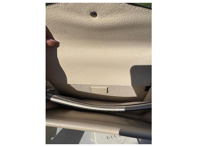 Gucci Dionysus Borsa a Tracolla in Pelle - Avorio Beige - vista 10