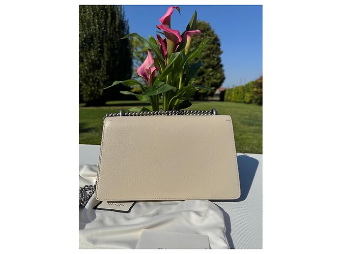 Gucci Dionysus Borsa a Tracolla in Pelle - Avorio Beige - vista 3