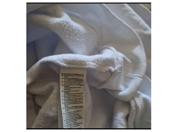 Sonia Rykiel Sudadera con Capucha Blanca Estampado Blanco - vista 13