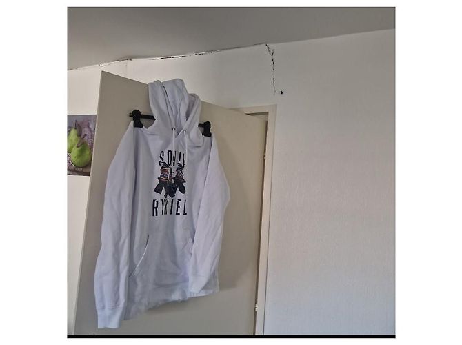 Sonia Rykiel Sudadera con Capucha Blanca Estampado Blanco - vista 2