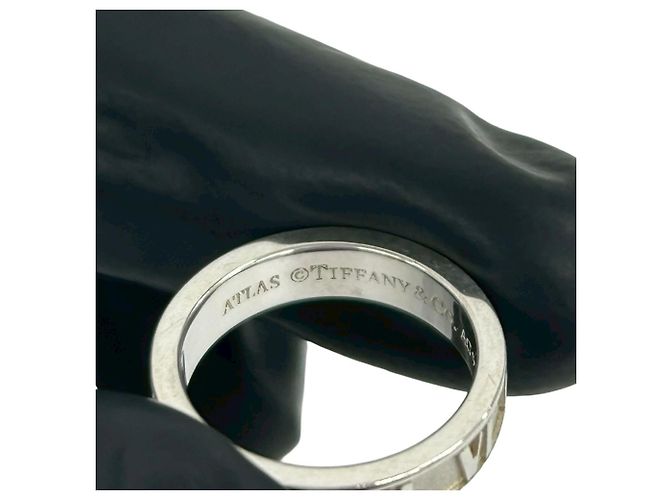 Tiffany & Co Tiffany Vintage Atlas Band Ring Silber - Ansicht 5