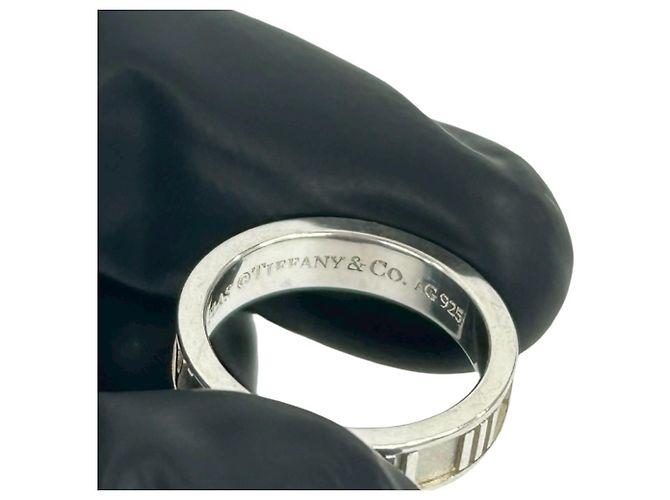 Tiffany & Co Tiffany Vintage Atlas Band Ring Silber - Ansicht 6