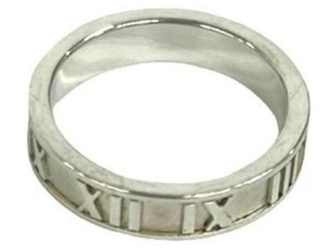 Tiffany & Co Tiffany Vintage Atlas Band Ring Silber - Ansicht 7