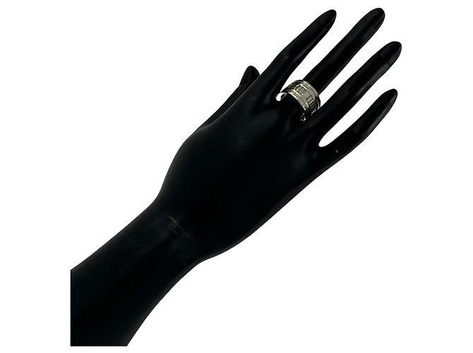 Tiffany & Co Anello largo Tiffany Atlas Argento - vista 2