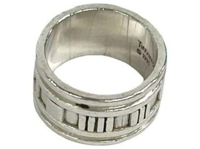Tiffany & Co Anello largo Tiffany Atlas Argento - vista 4