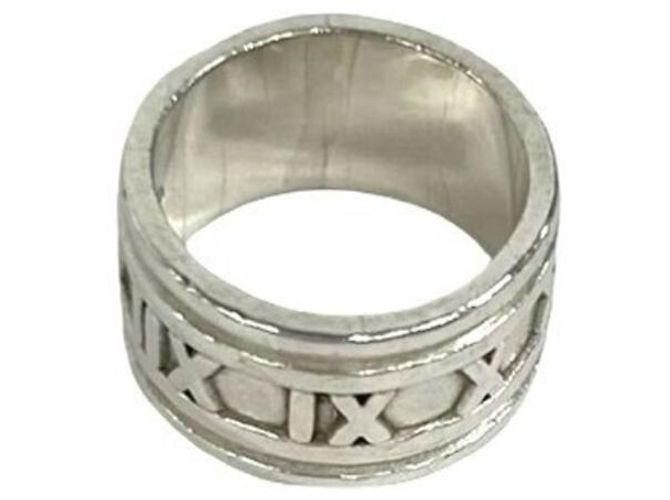Tiffany & Co Anello largo Tiffany Atlas Argento - vista 5