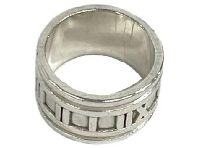 Tiffany & Co Anello largo Tiffany Atlas Argento - vista 6