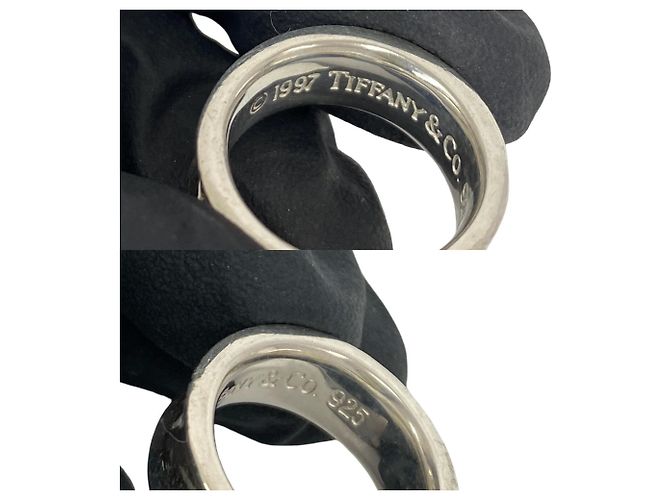 Tiffany & Co Tiffany Vintage Narrow Band Ring Silber - Ansicht 3
