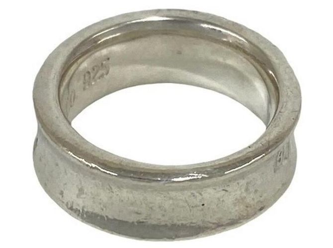 Tiffany & Co Tiffany Vintage Narrow Band Ring Silber - Ansicht 6