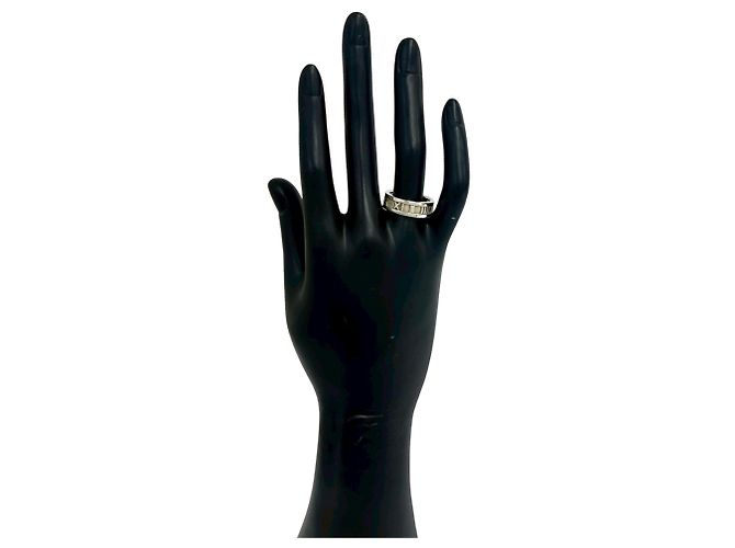 Tiffany & Co Anello Tiffany Vintage Atlas Band Argento - vista 2