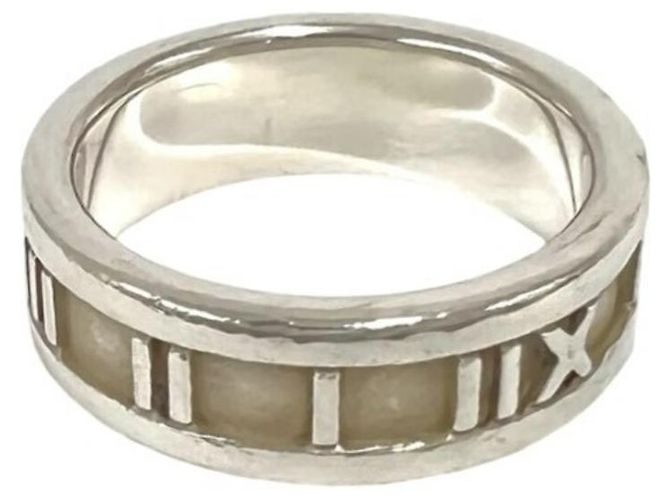 Tiffany & Co Anello Tiffany Vintage Atlas Band Argento - vista 4