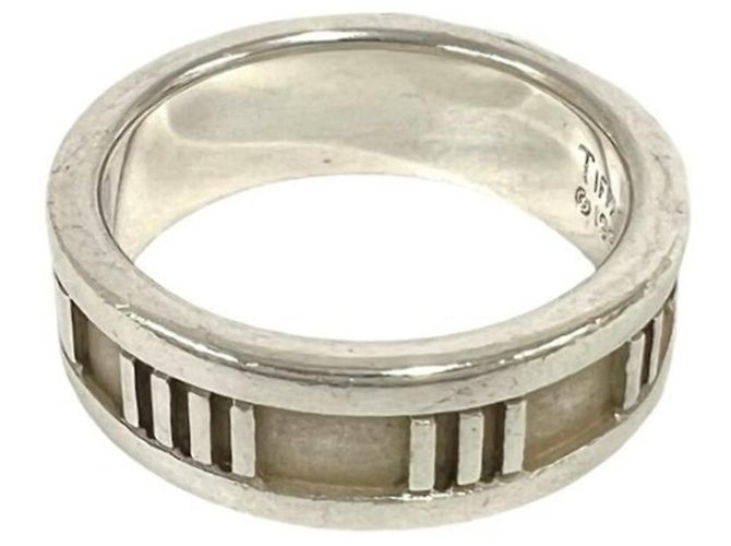 Tiffany & Co Anello Tiffany Vintage Atlas Band Argento - vista 5