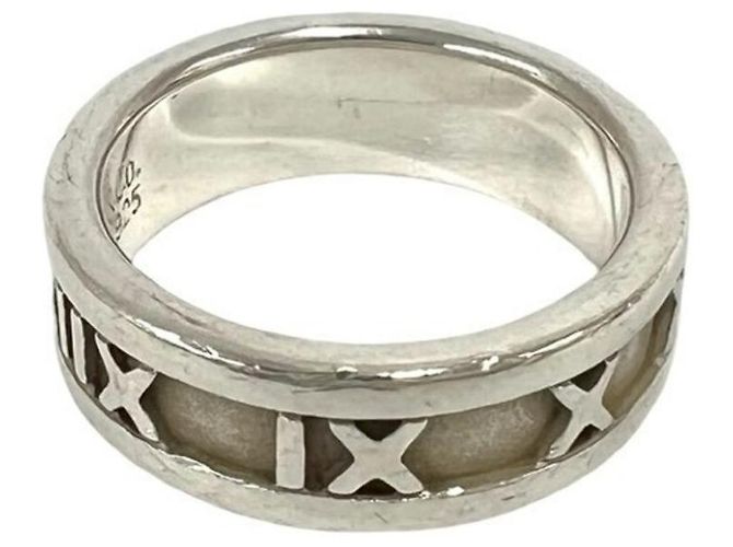 Tiffany & Co Anello Tiffany Vintage Atlas Band Argento - vista 6