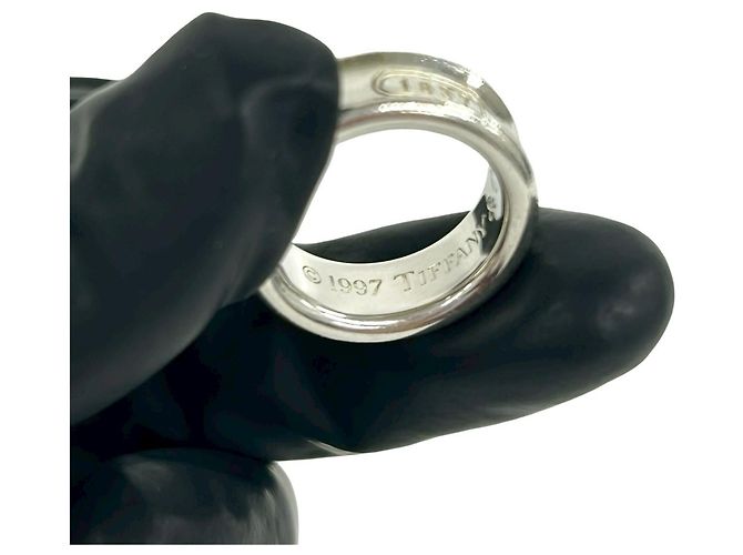 Tiffany & Co Tiffany Vintage Narrow Band Ring Silber - Ansicht 3