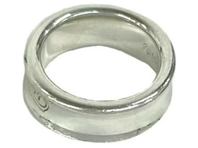 Tiffany & Co Tiffany Vintage Narrow Band Ring Silber - Ansicht 7