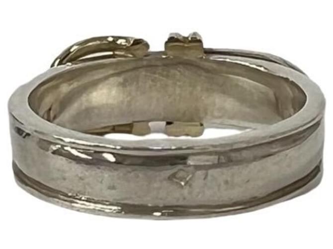 Hermès Cintura Band Ring Hermes Argento D'oro - vista 6