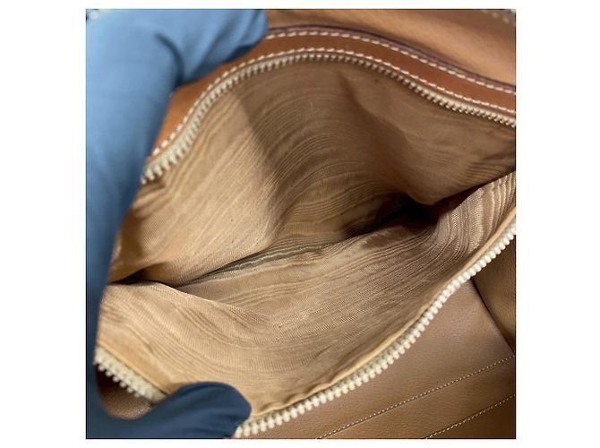Triomphe Céline Celine Vintage Braune Handtasche Boston Bag - Ansicht 10